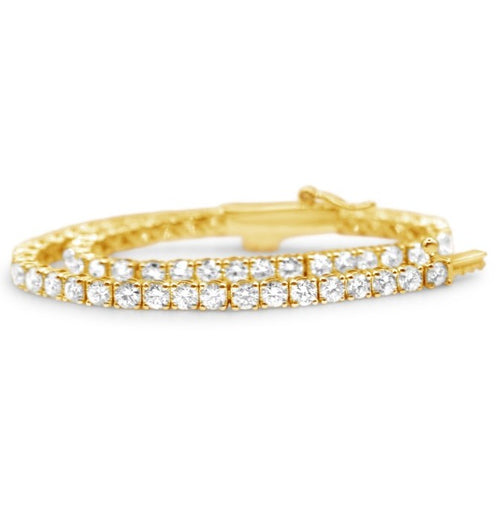 Lab-Grown Diamond Tennis Bracelet