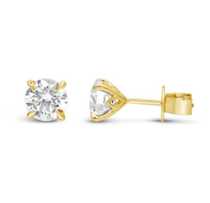 Lab-Grown Diamond Stud Earrings